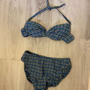 Retro high waisted bikini